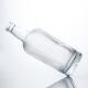 Glass Collar 750ml Transparent Empty Luxurious Wine Bottle for Brandy