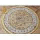 Safe Material Washable Rubber Backed Rugs , Living Room Area Rugs Animal Flower Pattern