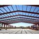 Big Span Warehouse Steel Structure With Red Anti - Rust Painting