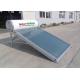 Stainless Steel Rooftop Solar Water Heater High Density Polyurethane