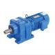 Flange Mounted Bevel Helical Gearbox With Electric Motor