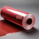 Opaque Red 60uM Polyethylene Film Roll Used To Vapor Barrier Coatings