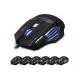 Intelligent Portable Gaming Mouse 6 Buttons , Corded Computer Mouse For Gaming