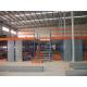Q235 steel Rack Supported Mezzanine ISO14001 OHSAS18001 Certification