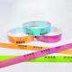 Adjustable Glitter Tyvek Wristbands , Eco Friendly Custom Glitter Wristbands