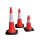 Quality 20inch PE Reflective Road Safety Caution Cone for Sale