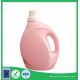 PE 2 L Laundry detergent bottles in pink blue green color treatment pump