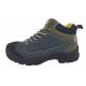 Injection Molded PVC Men Work Boots / Steel Cap Dress Boots Anti Skid Mesh Lining