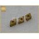 YG6 Golden Tungsten Carbide Inserts For Machining Steel Non Standard