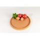 Factory Wholesale 11.75 Round Recycled Cork Tray for Fruit, Snacks or Coffee