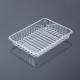 Disposable Black PET Plastic Food and Meat Packaging Tray For Supermarket