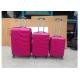 Colorful ABS Trolley Luggage , Hard Shell Carry On Luggage With Normal Combination Lock