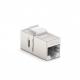Exact Cables Cat6A Shielded Network Cable Extender Dual-Way Connector Keystone Adapter