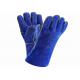 Long Sleeve Welding Work Gloves Wrist Stitching Reinforcement Design