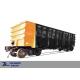 80 Tons Load Ores /  Coal Rail Open Wagon 1435 Mm Stainless Steel