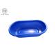 Heavy Duty Oval Shape Poly Tubs Tanks With Flat Bottom Roto Molding Round End Stock