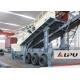 Wheel Type Axle Complete Mobile Crushing And Screening Plant , Mobile Rock Crusher