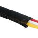 Polyester Electical Braided Sleeving , High Flame - Retardant Braided Wire Sleeve