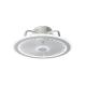 Enclose Flush Bladeless Ceiling Fan With Led Light 3 Blades