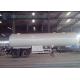 Customized 39000L Dual Axles LPG Tank Trailer 16 Ton For Bangladesh