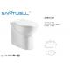 Chaozhou Popular Models Round P trap Washdown Rimless  WC Back To Wall Toilet