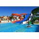 Above Ground Swimming Pool Fiberglass Slide  Kids Water Amusement