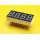 0.56 inch Red 7 led segment display 4 digit Fluorescence Glue SMD