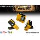 yellow GLC-3A 6000Lux rechargeable safety mining lamp with 3.2Ah battery capacity with photo frame model