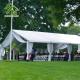 Easy Assembled 10x12 Canvas Tent Wedding Party 100 People Capacity