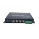 4 Channel CVI TVI AHD Fiber Media Converters with RS485 Data , 50/125u multimode fiber converter