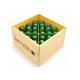 Handmade Customized Wooden Crate Storage Box , Natural Pine Wooden Crate Box