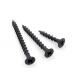 Black Oxide Construction Stainless Steel Wood Screws Fine And Coarse Thread