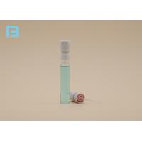 Snap On Refillable Empty Glass Perfume Bottle Unique For Cosmetic Packaging