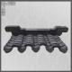 Ancient Unglazed Chinese Clay Roof Tiles Japanese Building Mosque Grey Ceramic