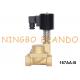 3/4 1 Inch Brass Solenoid Valve For Hot Water 24VDC 220VAC