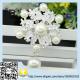 fashion brooches beautiful crystal and pearl brooch for wedding invitation and Party