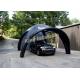 Durable Attractive Small Black Inflatable Event Tent for Car Parking