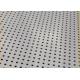Customize 2B Surface Decorative Stainless Steel Sheets Perforated With  1219mm Width