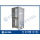 40U Telecom Equipment Outdoor Communication Cabinets Single Wall With Heat Insulation