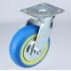 Plastic Wheel Heavy Duty Locking Furniture Transparent Caster with 130kg Maximum Load