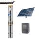 5000W 8000W 50M Submersible Deep Well Water Pump Solar Solar Powered Generator For Well Pump Dc Solar Submersible Pump