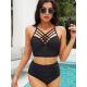 Sling Plus Size 2 Piece Swimwear High Waist Split Bikini