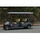 Electric Six Passenger Golf Cart With 48V Battery For Sightseeing CE Approved