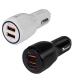 DC 12 - 24V MFI Certified Car Charger Flame Retardant Dual USB Fast Car Adapter