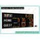 Small Multisport Electronic Cricket Scoreboard Football Led Digital Scoreboard