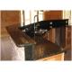 Verde Uba Tuba Granite Countertops , Granite Kitchen Island Countertop Custom Size