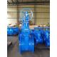 Non Rising Soft Seat Gate Valve With Gearbox DN400 For Industrial