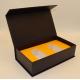 Folding Rigid Magnetic Gift Box and Packaging For Candy, material greyboard and coated paper