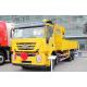 Lifting Weight 12 Tons Used Truck Crane Hongyan 290hp Flat Roof