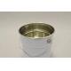 Round 16L Open Head Pail With Unlined Interior And White Metal Handle